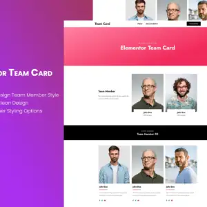 Elementor Team Card